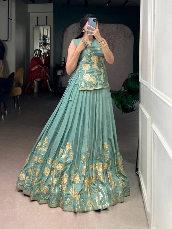 NIVRITI Shimmer SBL Surat lehenga choli market